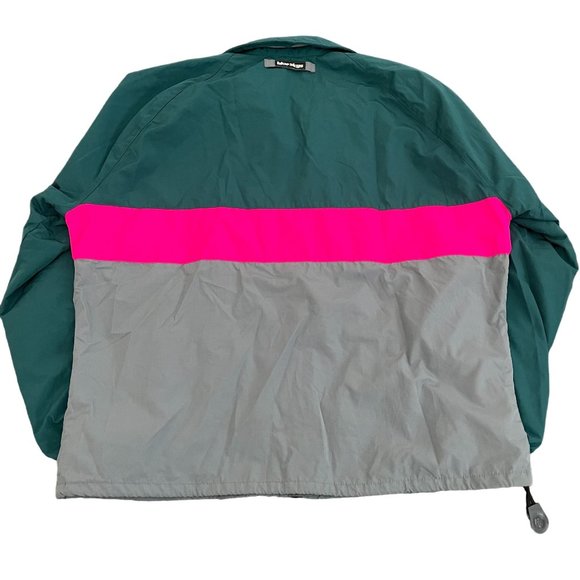 VTG Golf Colorblock Zip Up Jacket By Blue Skys Made In Canada, Size L - Picture 2 of 6